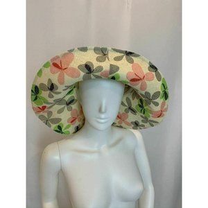 Borsalino Floppy Floral Hat